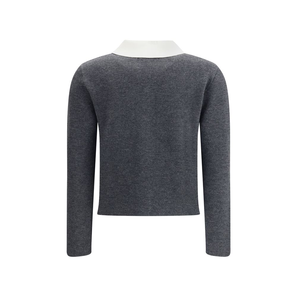 Self-Portrait Contrast collar Cardigan - ACCEXO