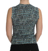 Dolce & Gabbana Elegant Blue Wool Vest Pullover Top
