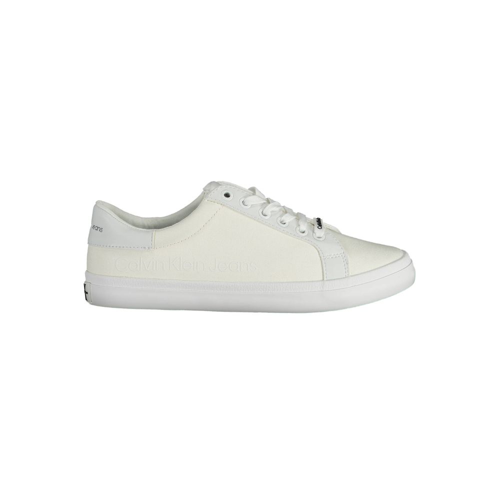 Calvin Klein White Cotton Sneaker - ACCEXO