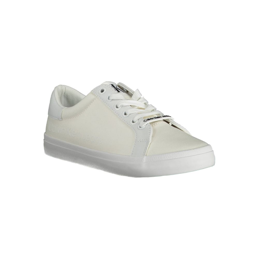 Calvin Klein White Cotton Sneaker - ACCEXO