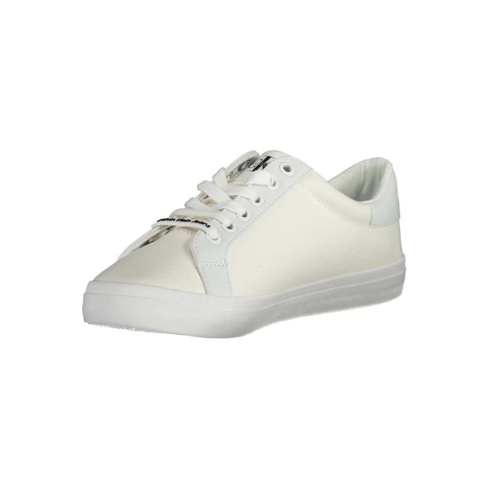 Calvin Klein White Cotton Sneaker - ACCEXO