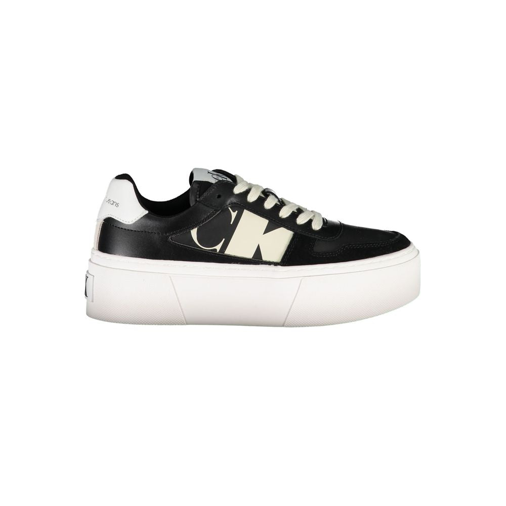 Calvin Klein Black Polyester Sneaker - ACCEXO