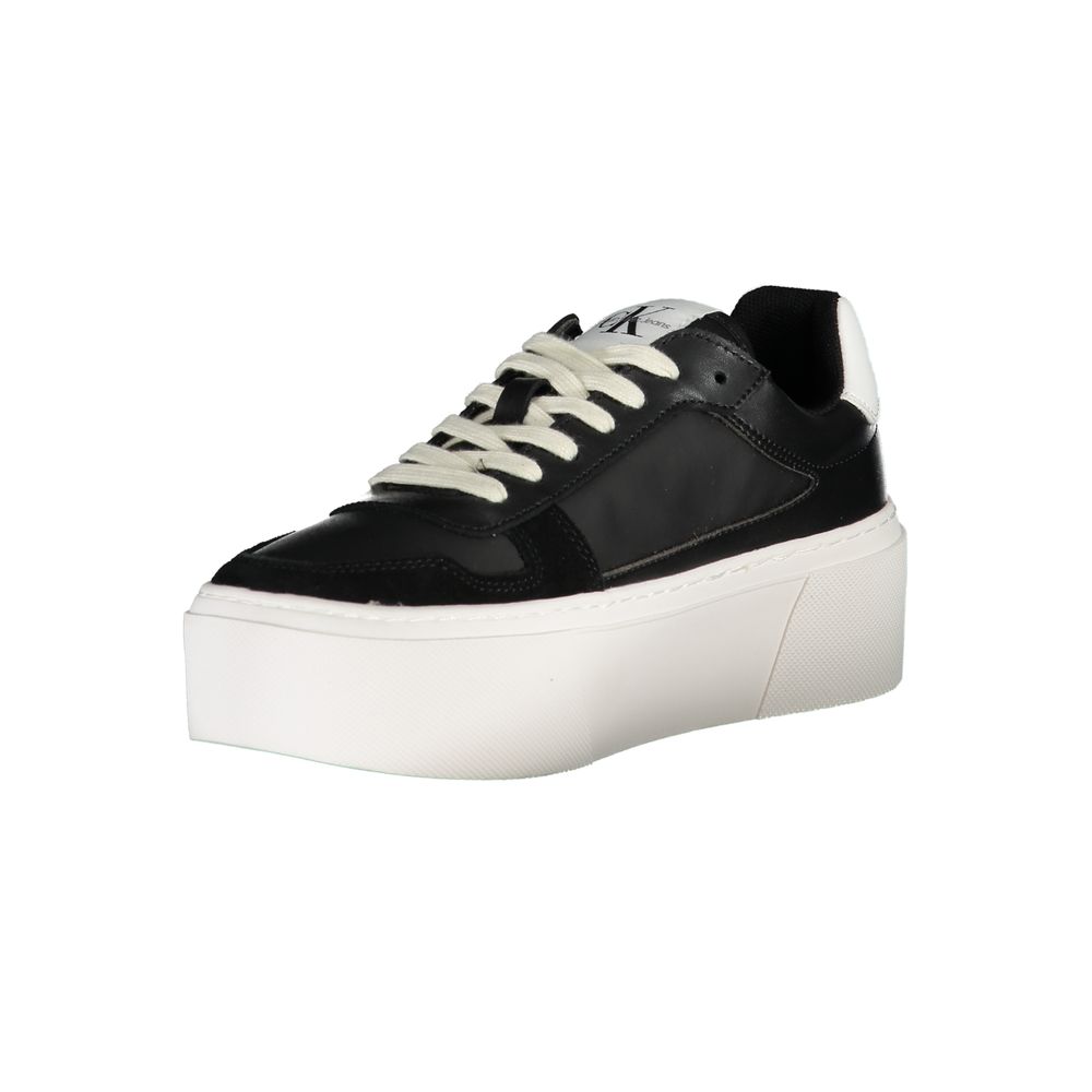 Calvin Klein Black Polyester Sneaker - ACCEXO
