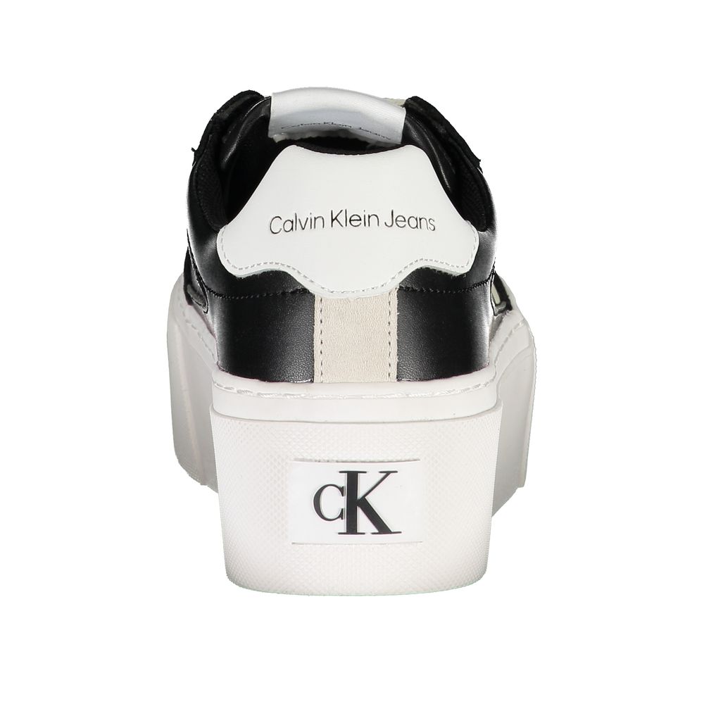 Calvin Klein Black Polyester Sneaker - ACCEXO
