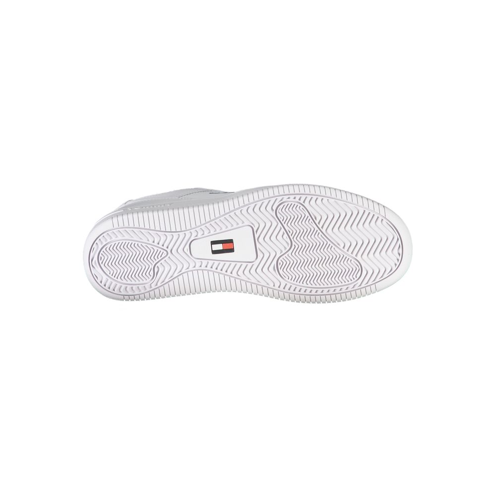 Tommy Hilfiger White Polyester Sneaker - ACCEXO