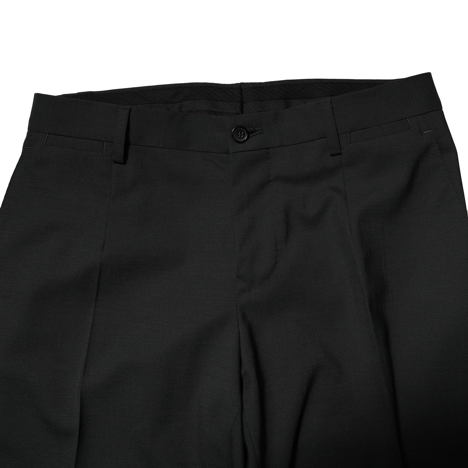 Dolce & Gabbana Black Wool 2 Piece Single Breasted Suit - ACCEXO