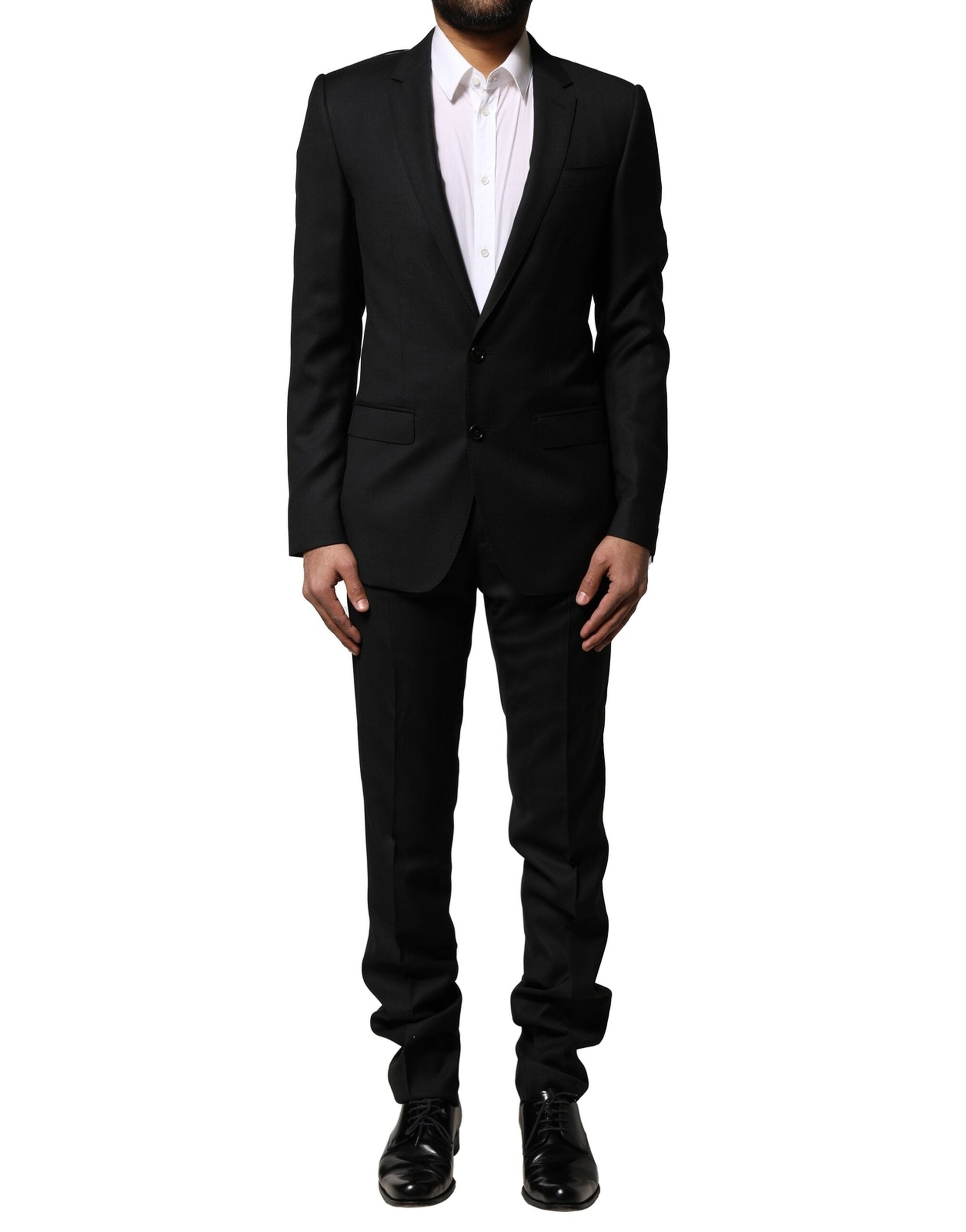 Dolce & Gabbana Blue MARTINI Wool Formal 2 Piece Suit - ACCEXO