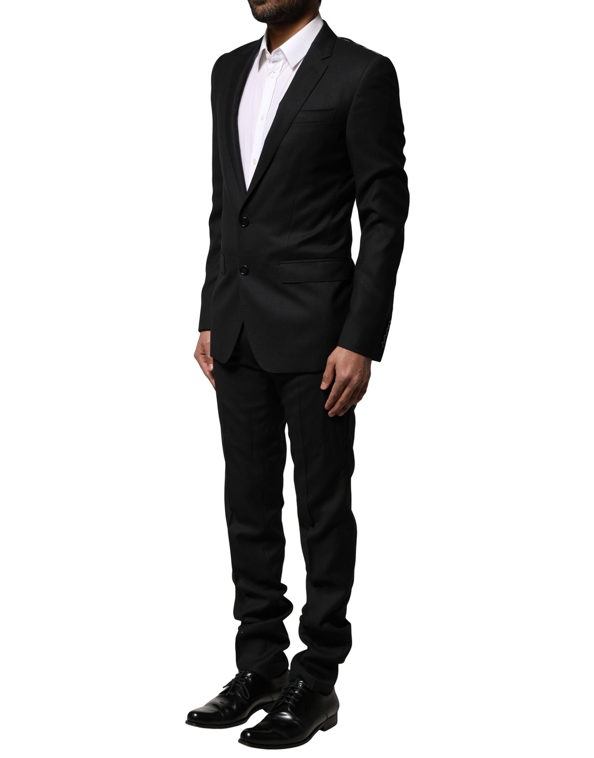 Dolce & Gabbana Blue MARTINI Wool Formal 2 Piece Suit - ACCEXO