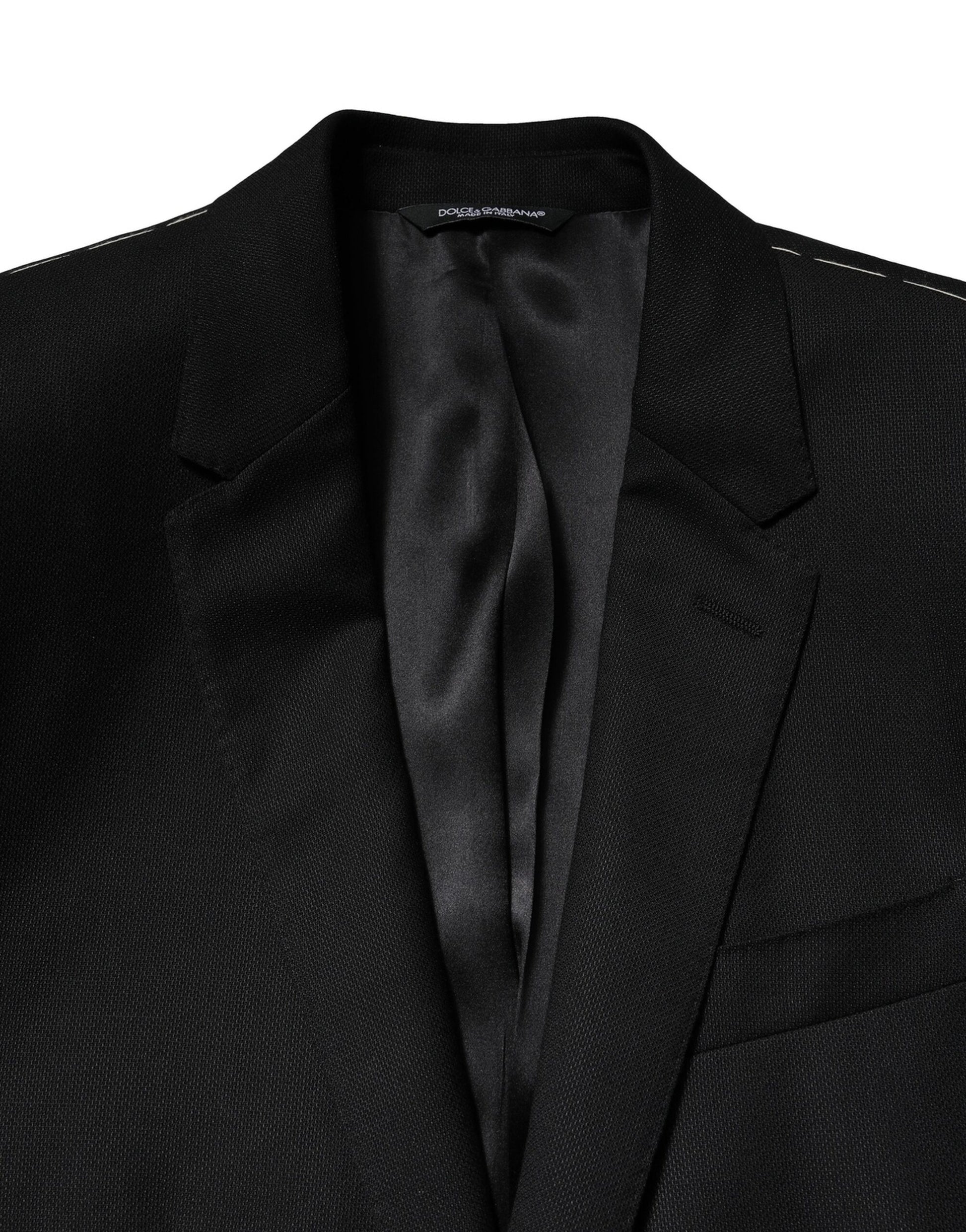 Dolce & Gabbana Blue MARTINI Wool Formal 2 Piece Suit - ACCEXO