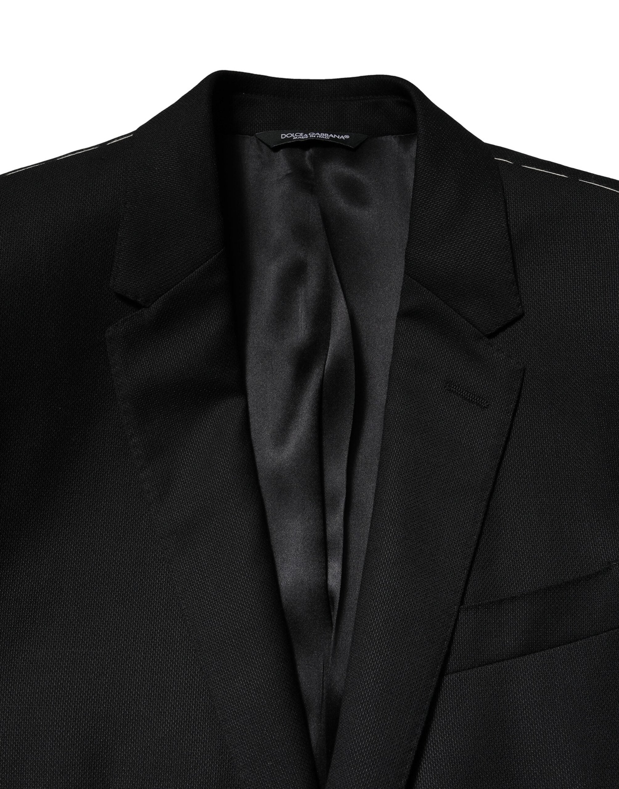 Dolce & Gabbana Blue MARTINI Wool Formal 2 Piece Suit - ACCEXO