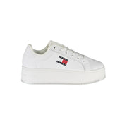 Tommy Hilfiger White Polyester Sneaker - ACCEXO