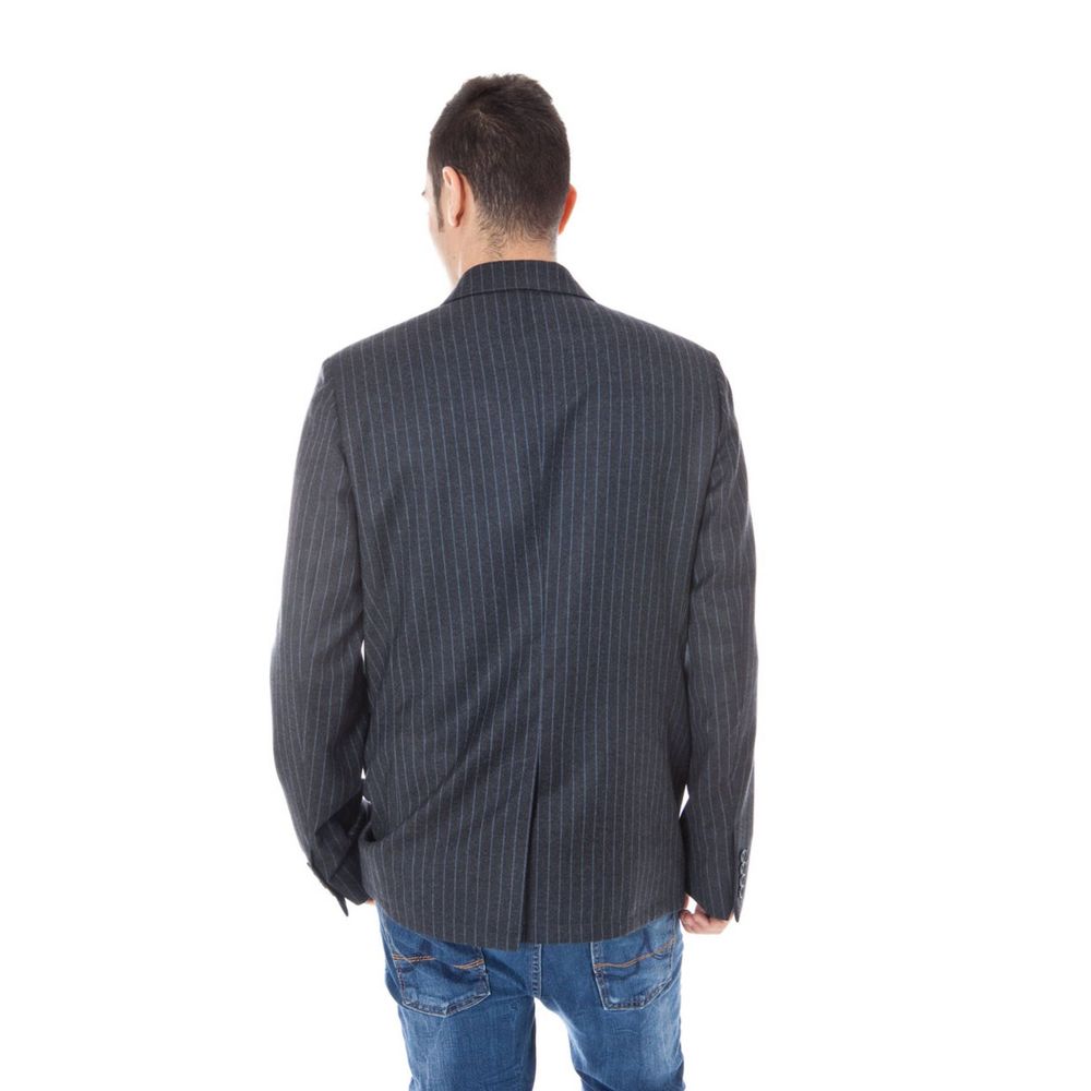 Calvin Klein Gray Wool Jacket - ACCEXO