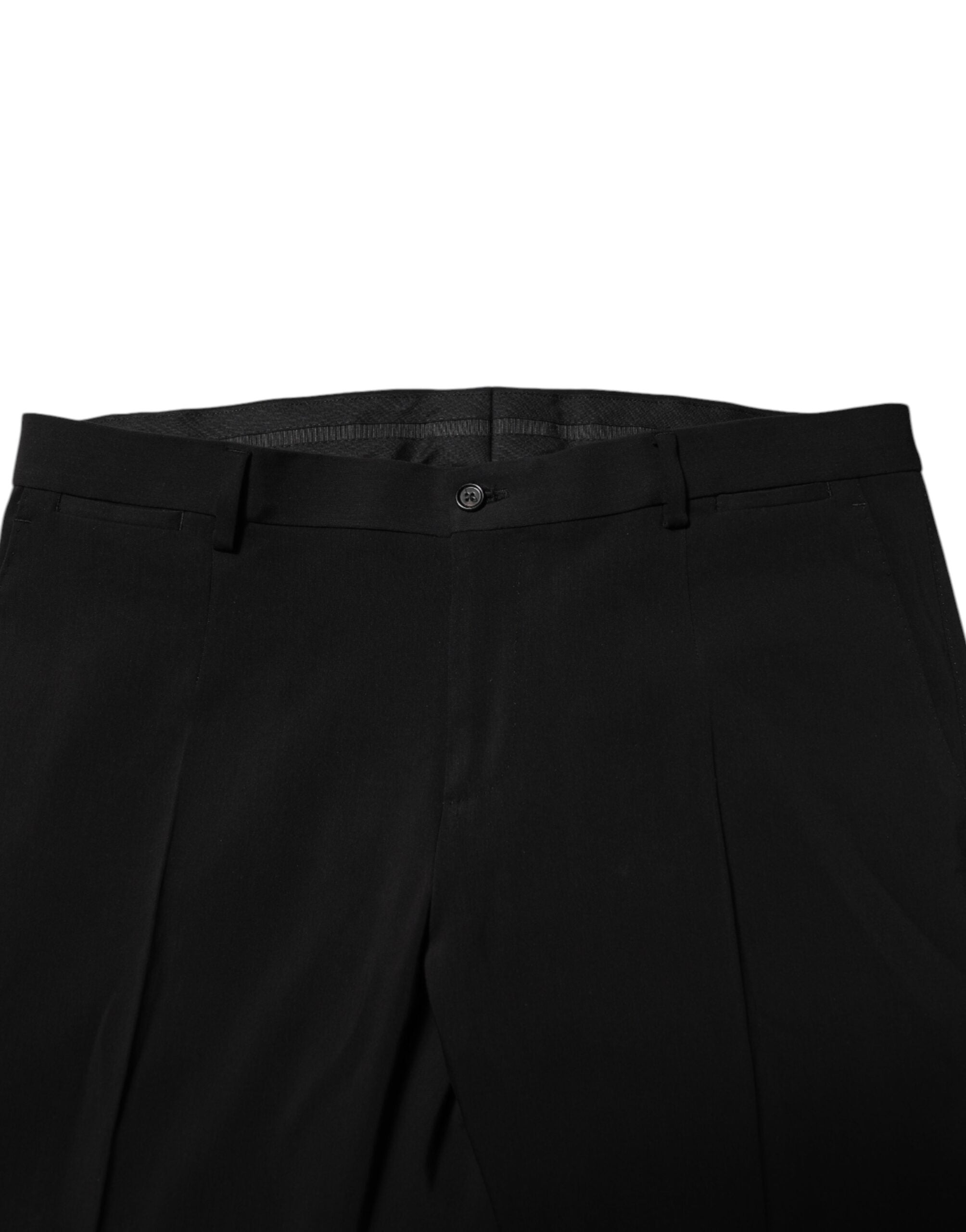 Dolce & Gabbana Black MARTINI Single Breasted 2 Piece Suit - ACCEXO