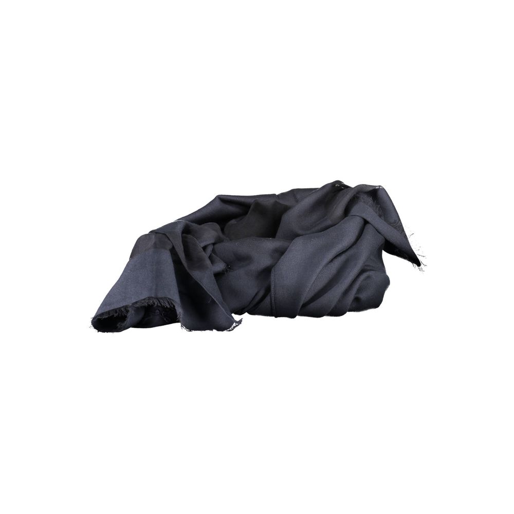 Tommy Hilfiger Blue Cotton Scarf