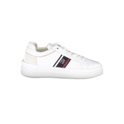 Tommy Hilfiger White Polyester Sneaker - ACCEXO