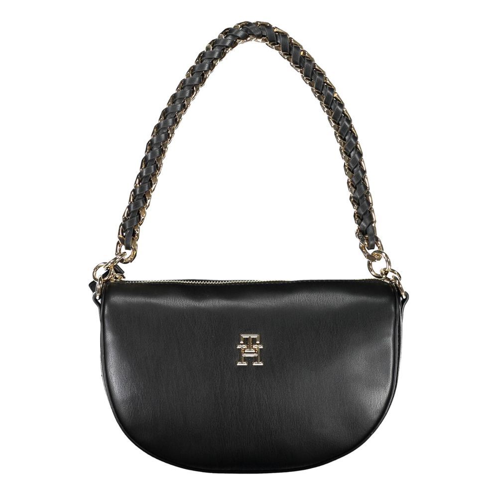 Tommy Hilfiger Black Polyethylene Handbag - ACCEXO