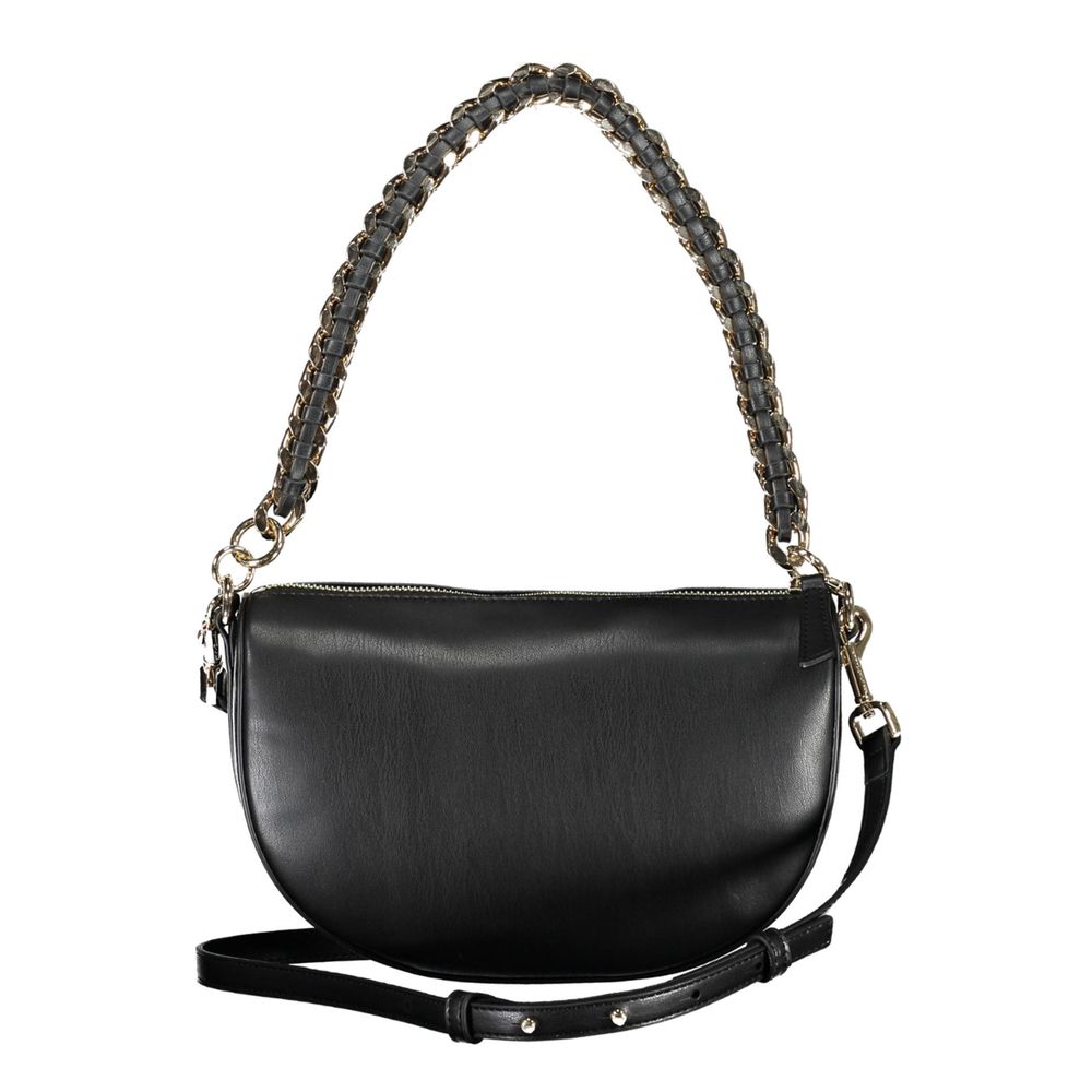Tommy Hilfiger Black Polyethylene Handbag - ACCEXO