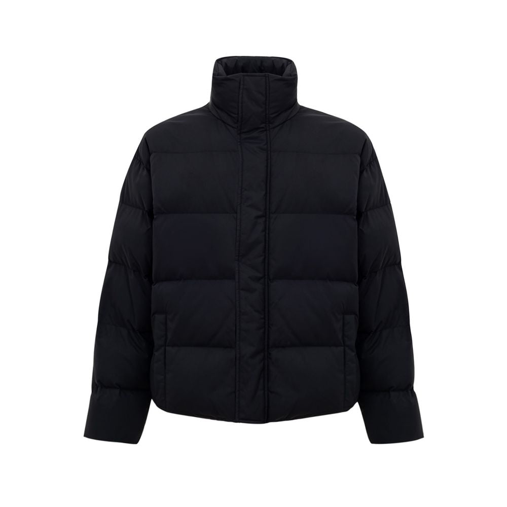 Balenciaga Black Polyamide Jackets & Coat - ACCEXO