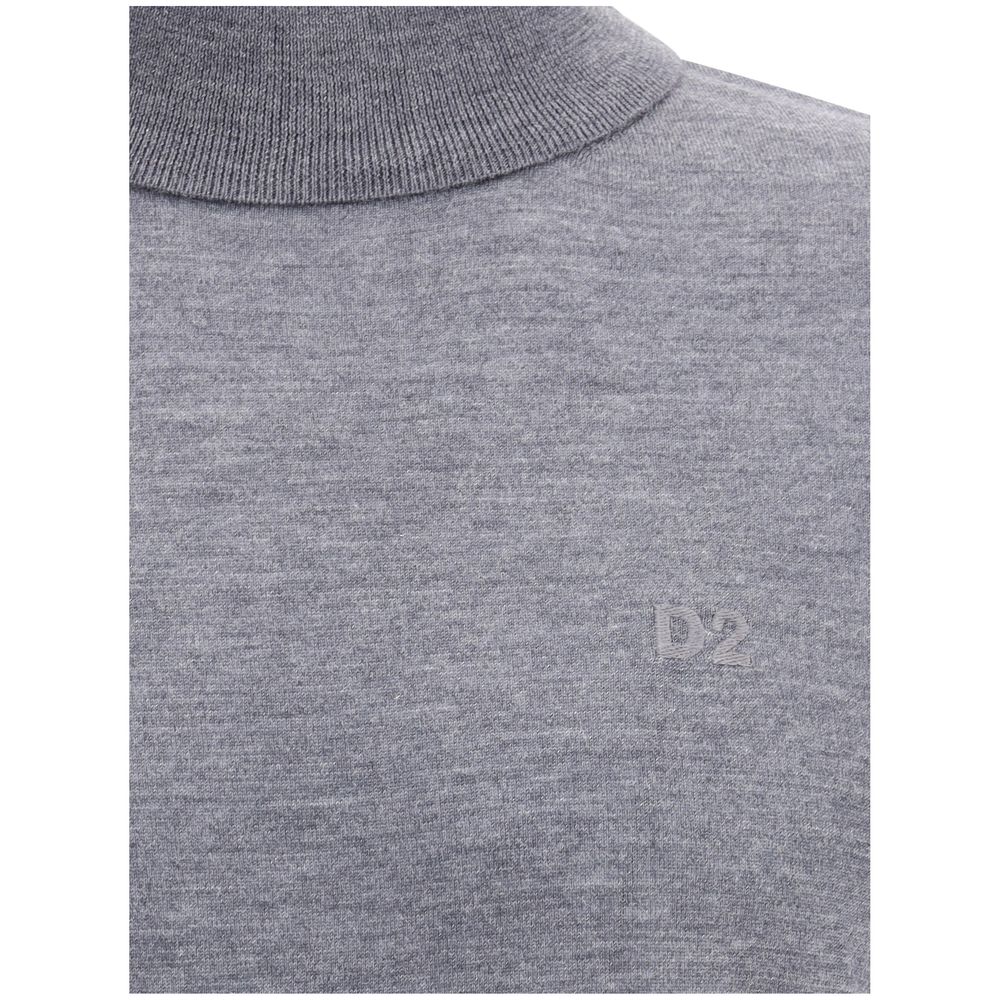 Dsquared² Virgin wool turtleneck Sweater - ACCEXO