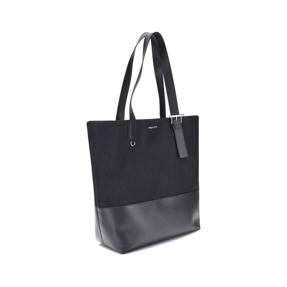 Alexander McQueen Canvas Tote Bag - ACCEXO