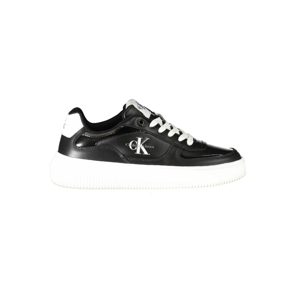 Calvin Klein Black Polyester Sneaker - ACCEXO