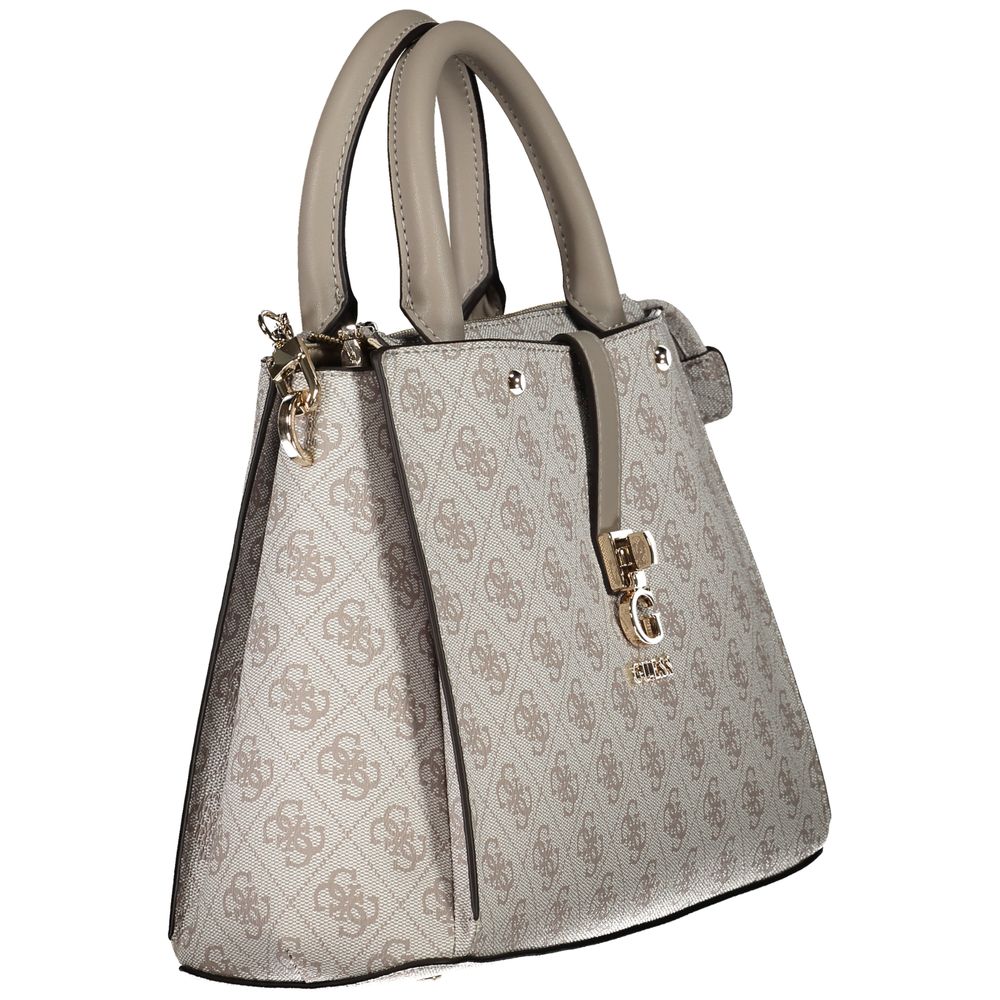 Guess Jeans Gray Polyethylene Handbag - ACCEXO
