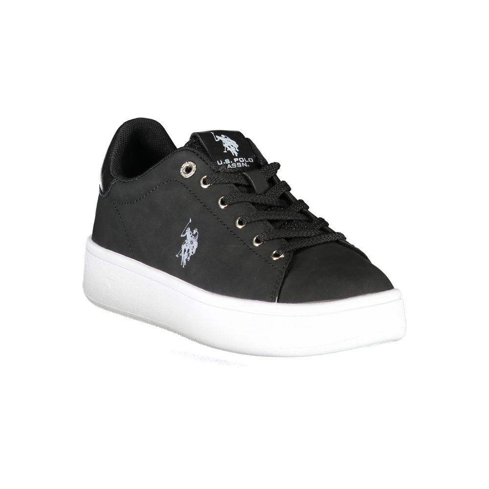 U.S. POLO ASSN. Black Polyester Women Sneaker - ACCEXO