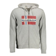 Napapijri Gray Cotton Sweater