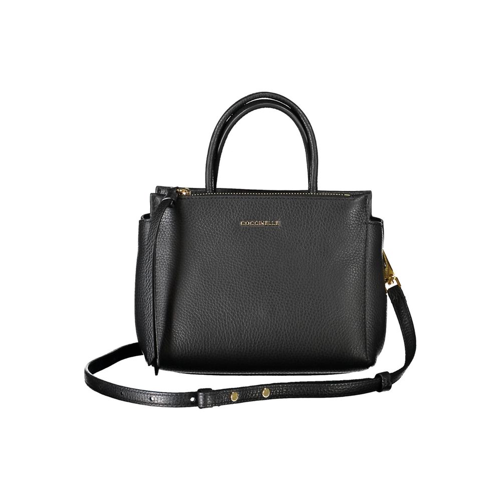 Coccinelle Black Leather Handbag - ACCEXO