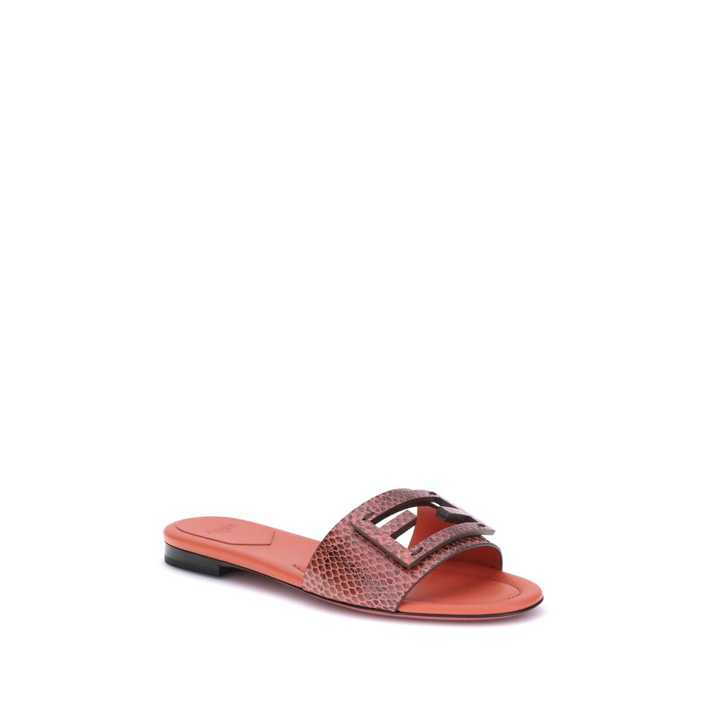 Fendi Python print Sandals - ACCEXO
