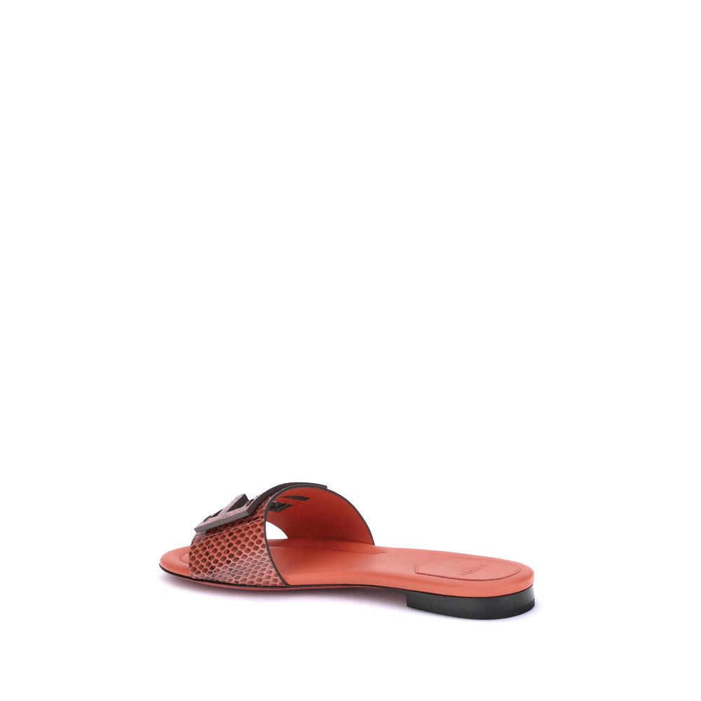 Fendi Python print Sandals - ACCEXO