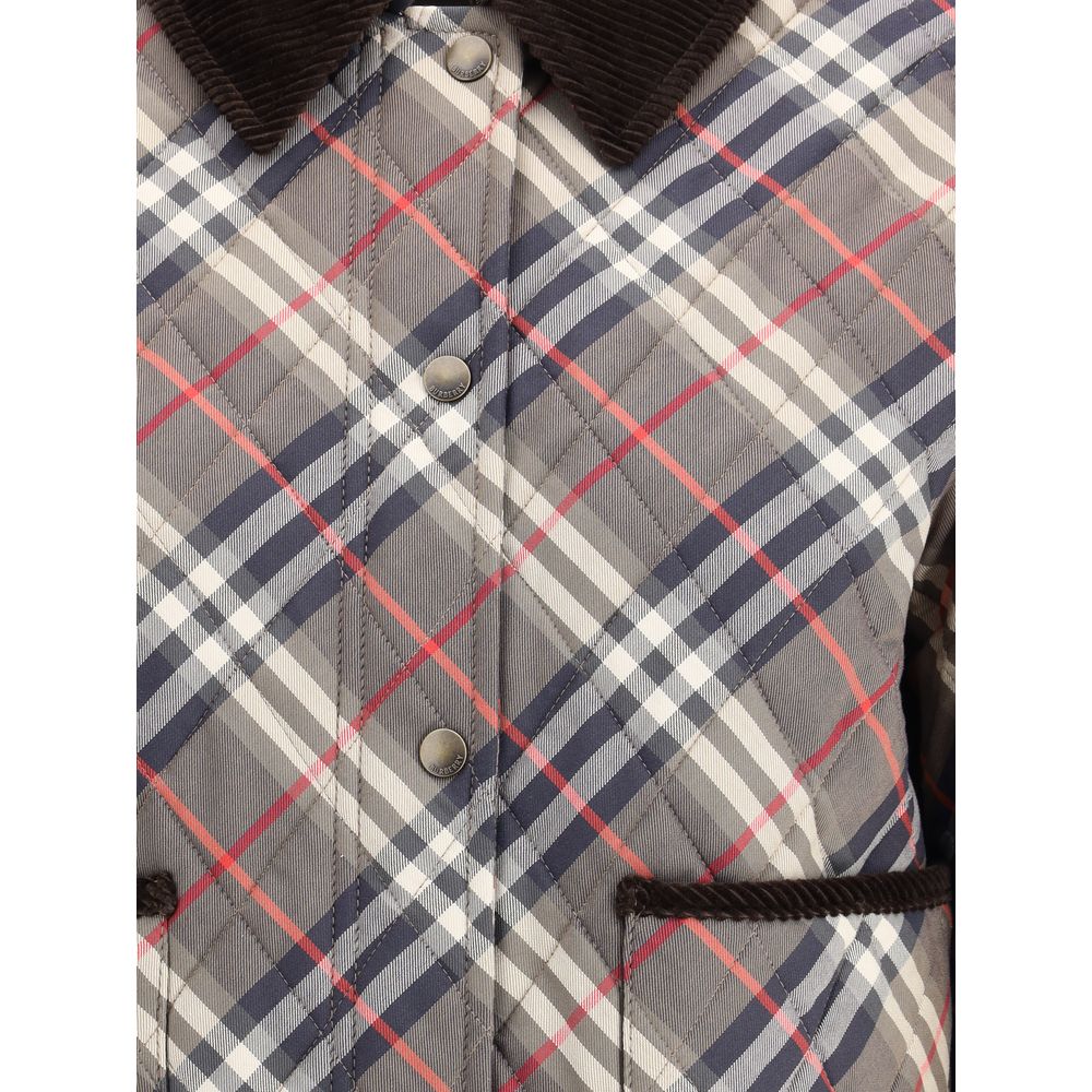Burberry Check wadded Jacket - ACCEXO
