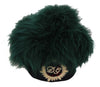 Dolce & Gabbana Elegant Emerald Cashmere Cloche Cap