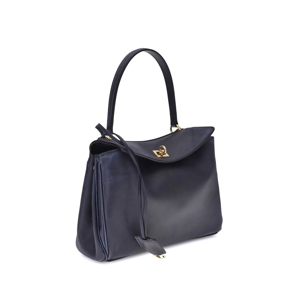 Balenciaga Rodeo Small Shoulder Bag in used-effect leather - ACCEXO