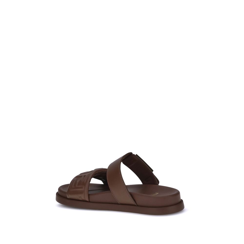 Fendi Logoed Sandals - ACCEXO