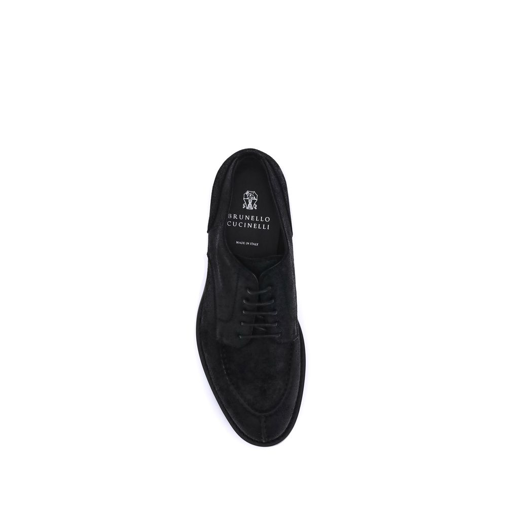 Brunello Cucinelli Suede Lace-Ups - ACCEXO