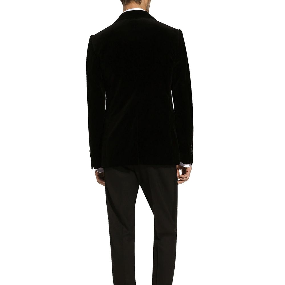 Dolce & Gabbana Tuxedo Velvet Jacket - ACCEXO