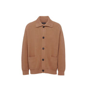 Prada Ribbed Knit Cashmere Cardigan - ACCEXO
