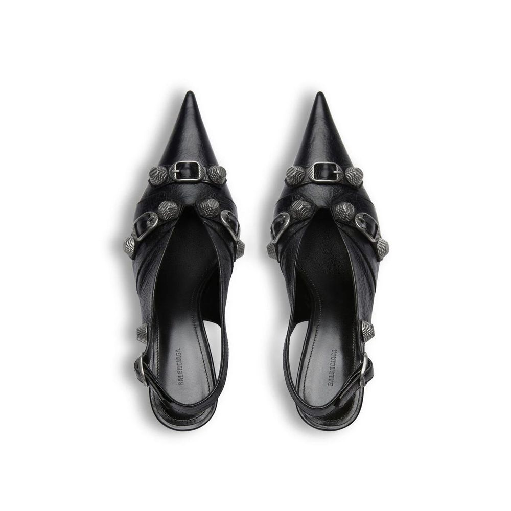 Balenciaga Cagole Slingback Pumps - ACCEXO