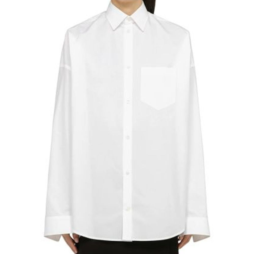 Balenciaga Poplin Oversize Shirt - ACCEXO