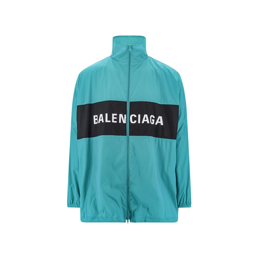 Balenciaga Windbreaker Logo Jacket - ACCEXO