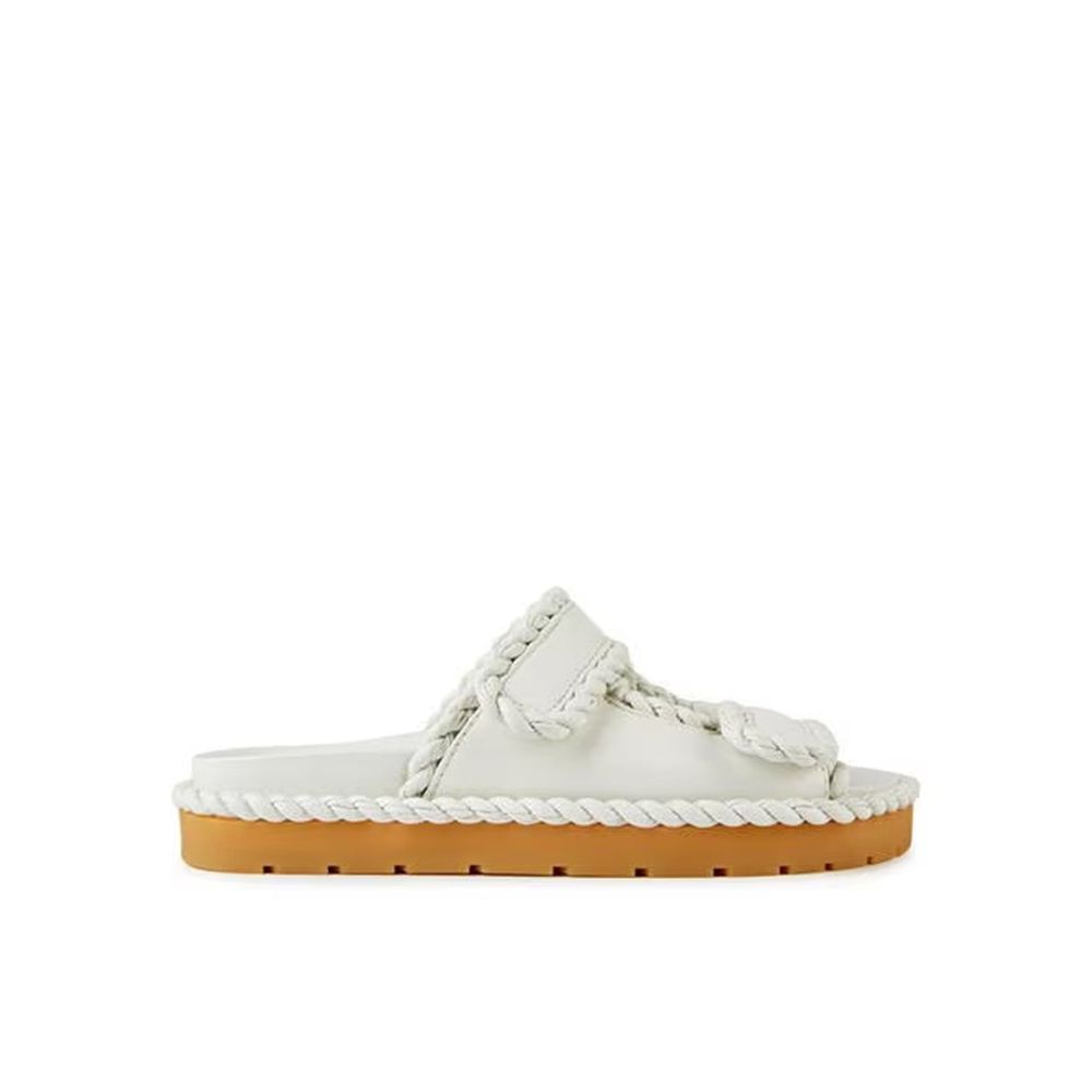 Bottega Veneta Jack Flat Mule Sandals - ACCEXO