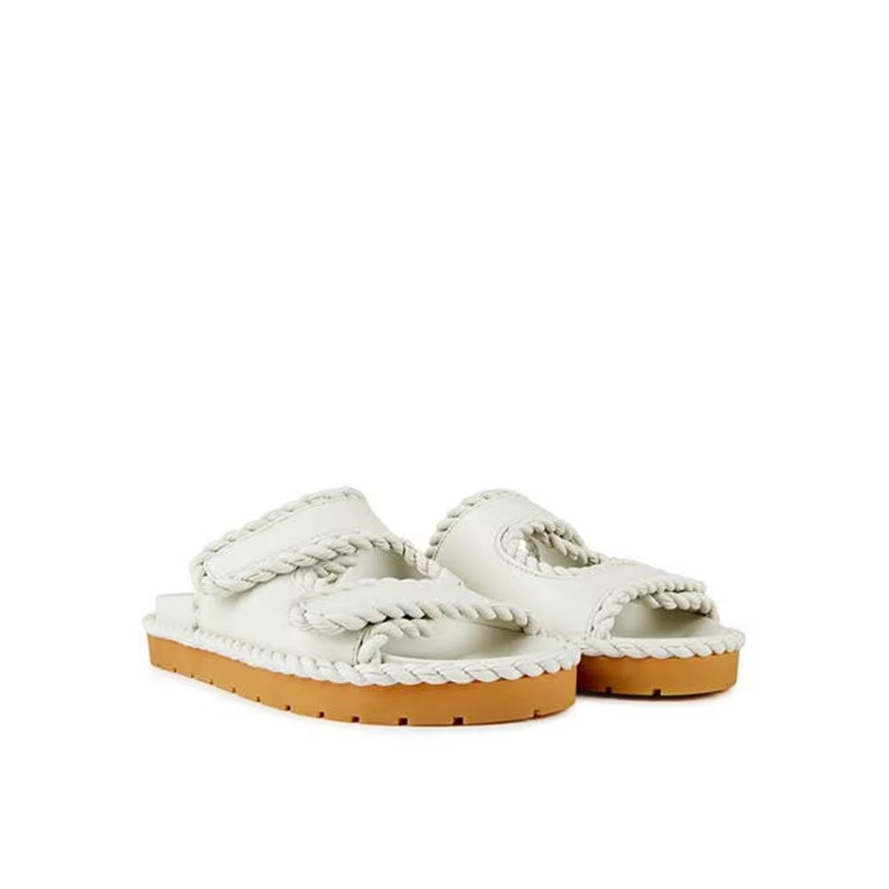 Bottega Veneta Jack Flat Mule Sandals - ACCEXO