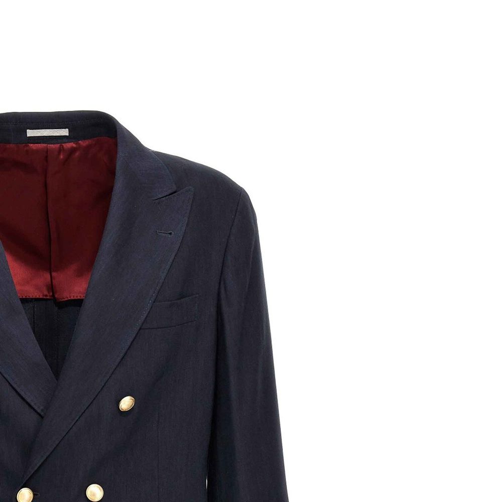 Brunello Cucinelli Linen And Wool Jacket - ACCEXO