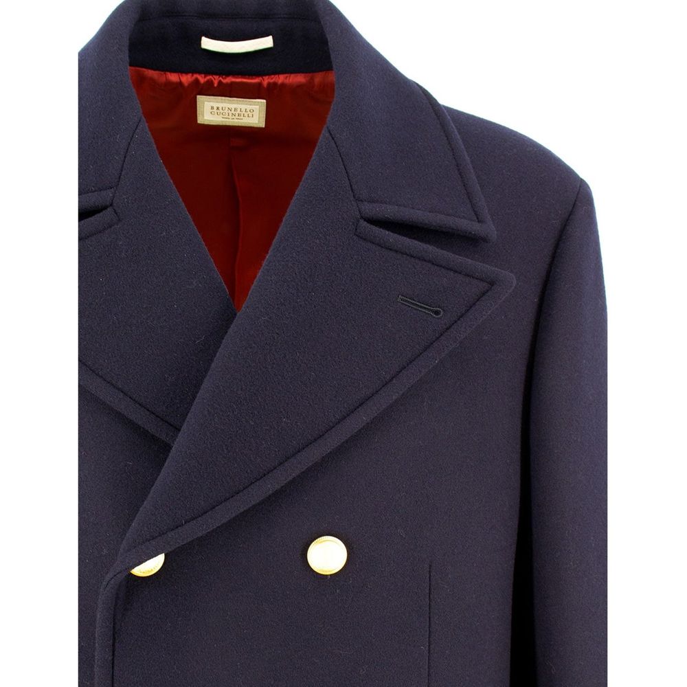 Brunello Cucinelli Martingale Double-Breast Coat - ACCEXO