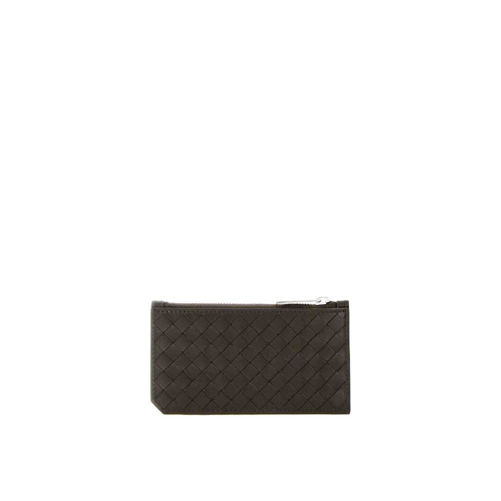Bottega Veneta Intrecciato Leather Card Holder - ACCEXO