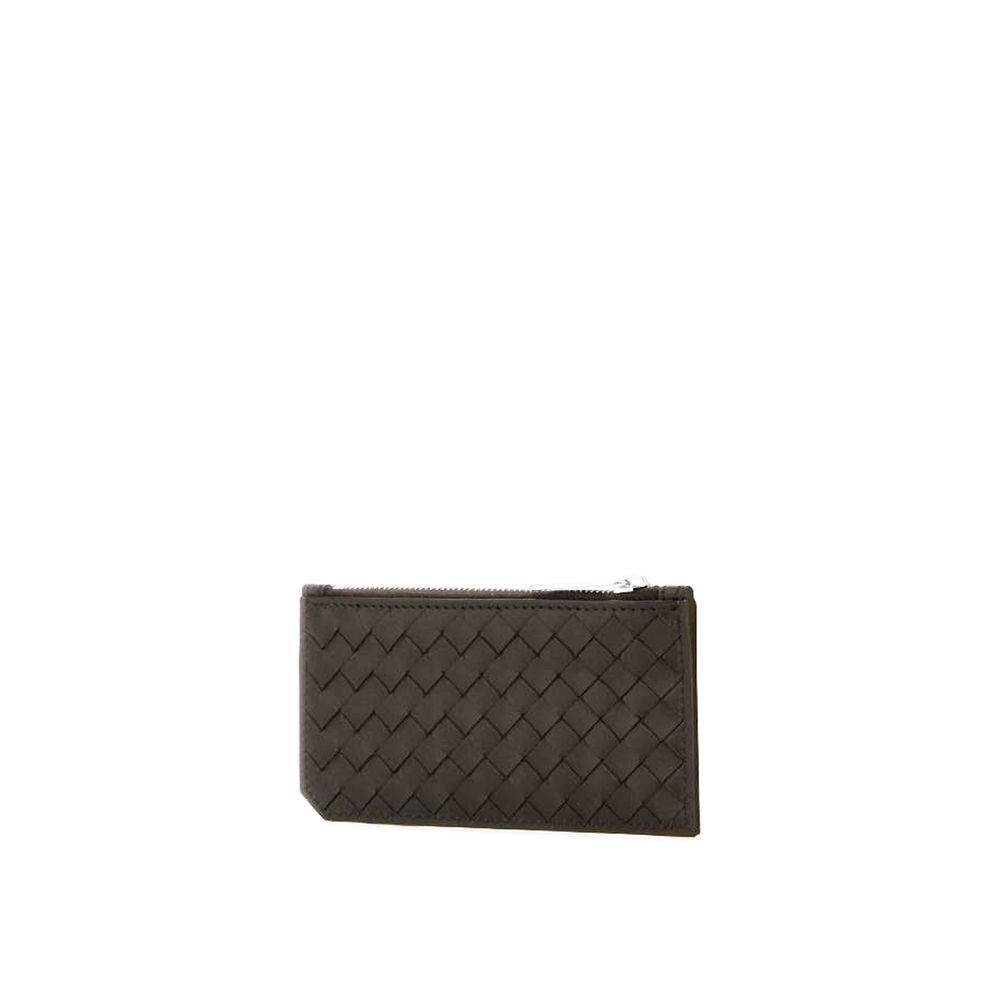 Bottega Veneta Intrecciato Leather Card Holder - ACCEXO