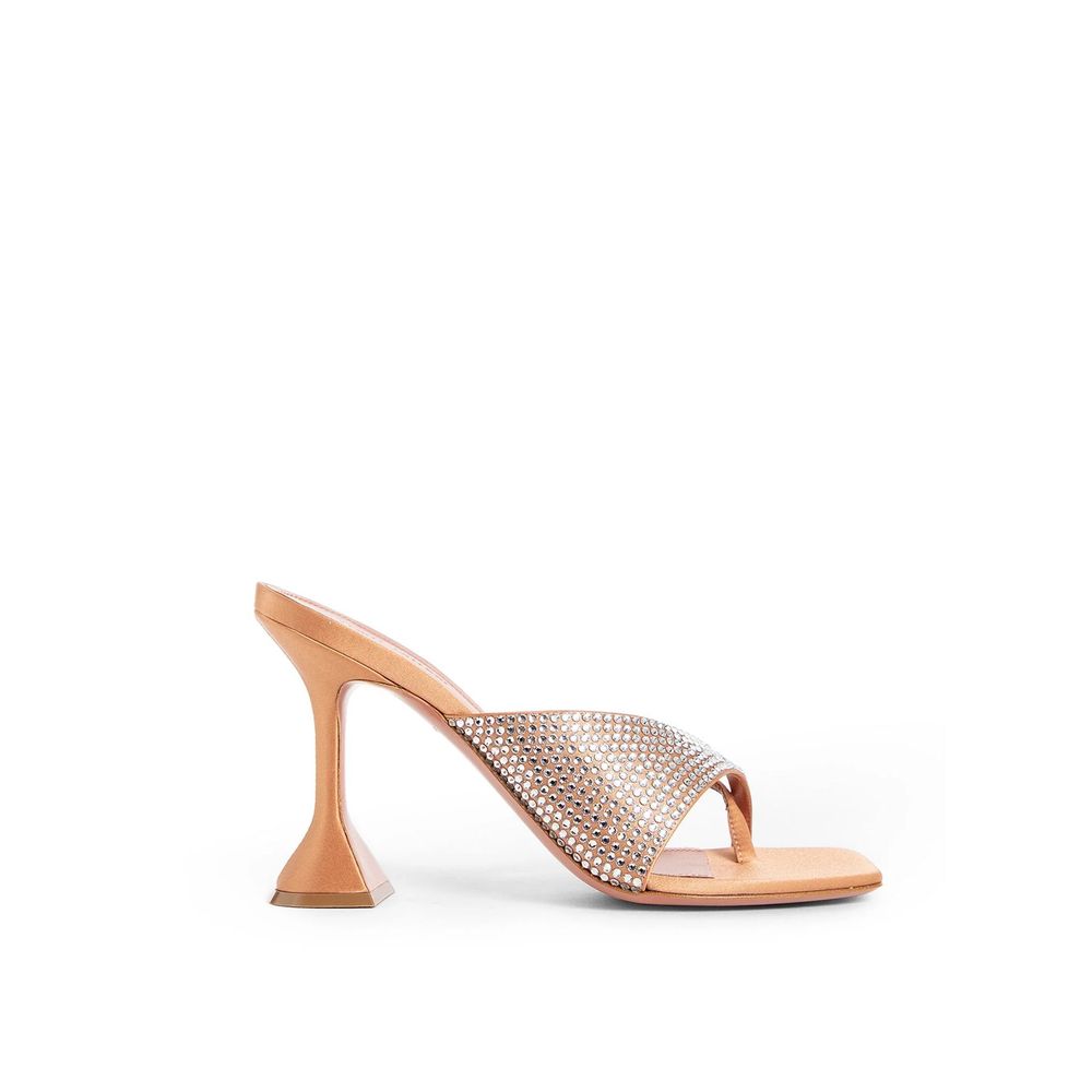 Amina Muaddi Shiona Slipper Crystals 95 Mules - ACCEXO