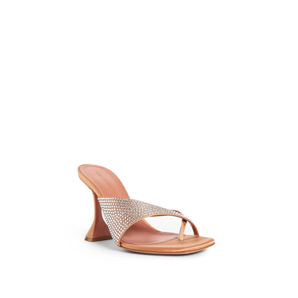Amina Muaddi Shiona Slipper Crystals 95 Mules - ACCEXO