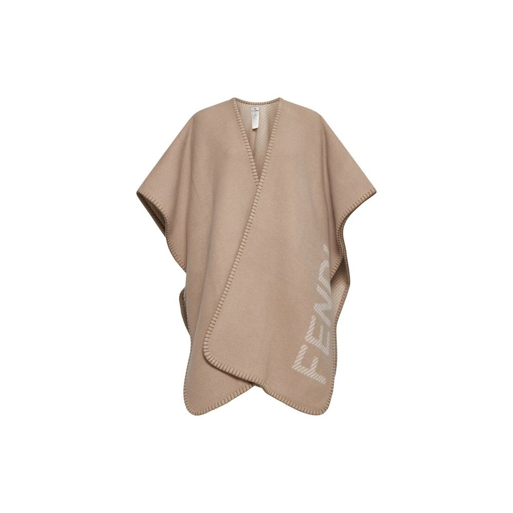 Fendi Wool And Cashmere Poncho - ACCEXO